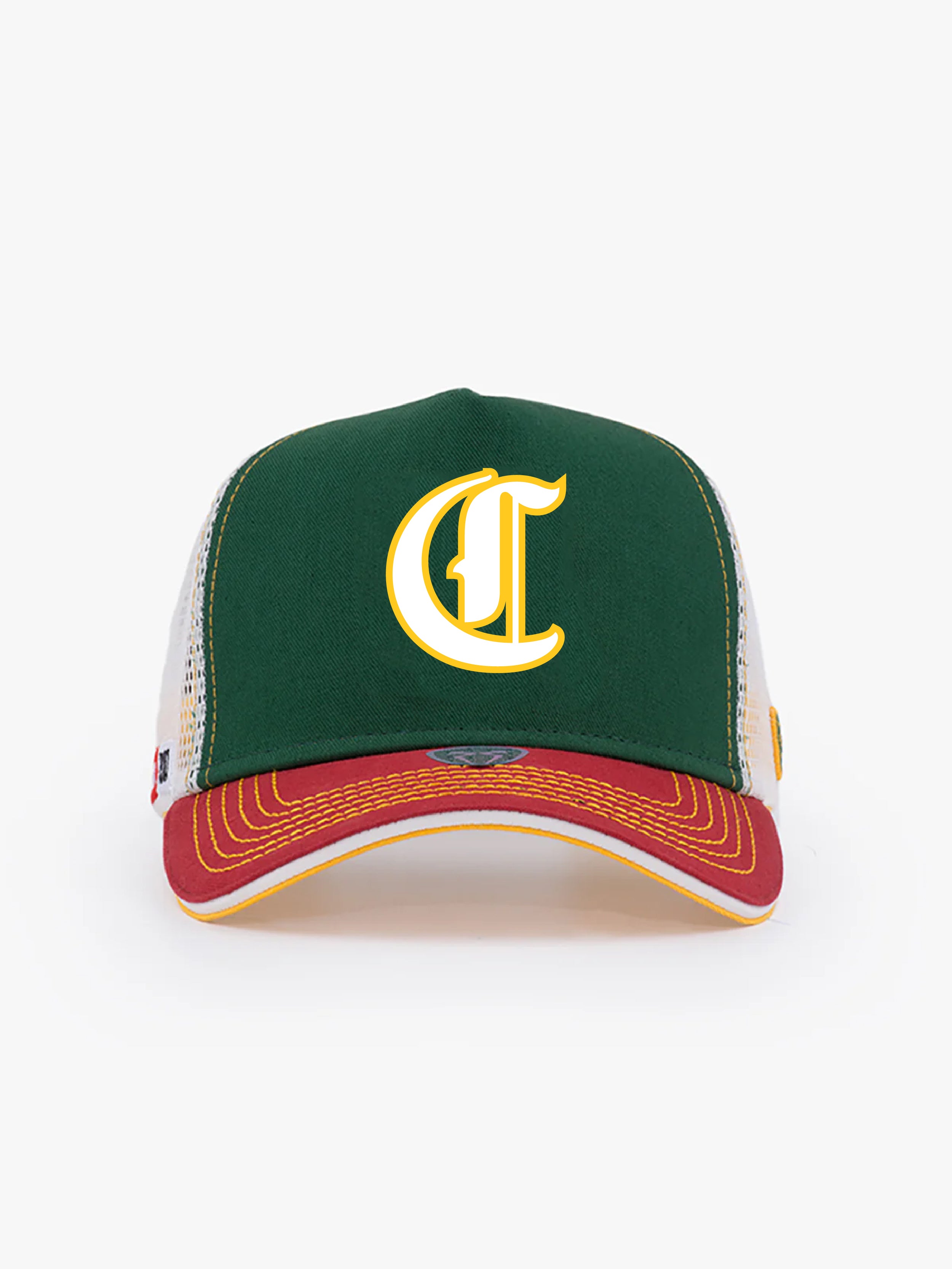 Trucker Hat - Name Collection - Custom Made - Yeşil