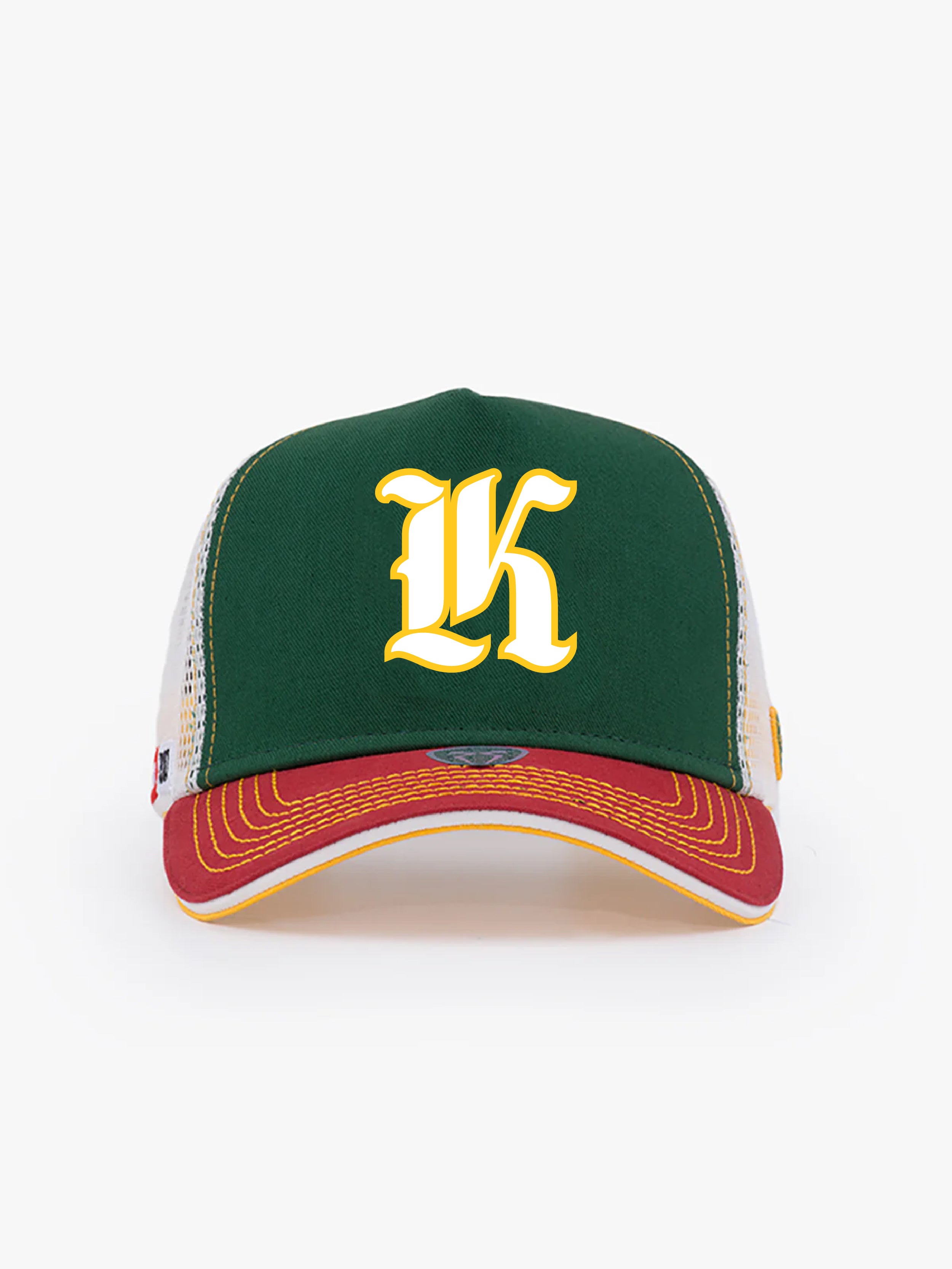 Trucker Hat - Name Collection - Custom Made - Yeşil