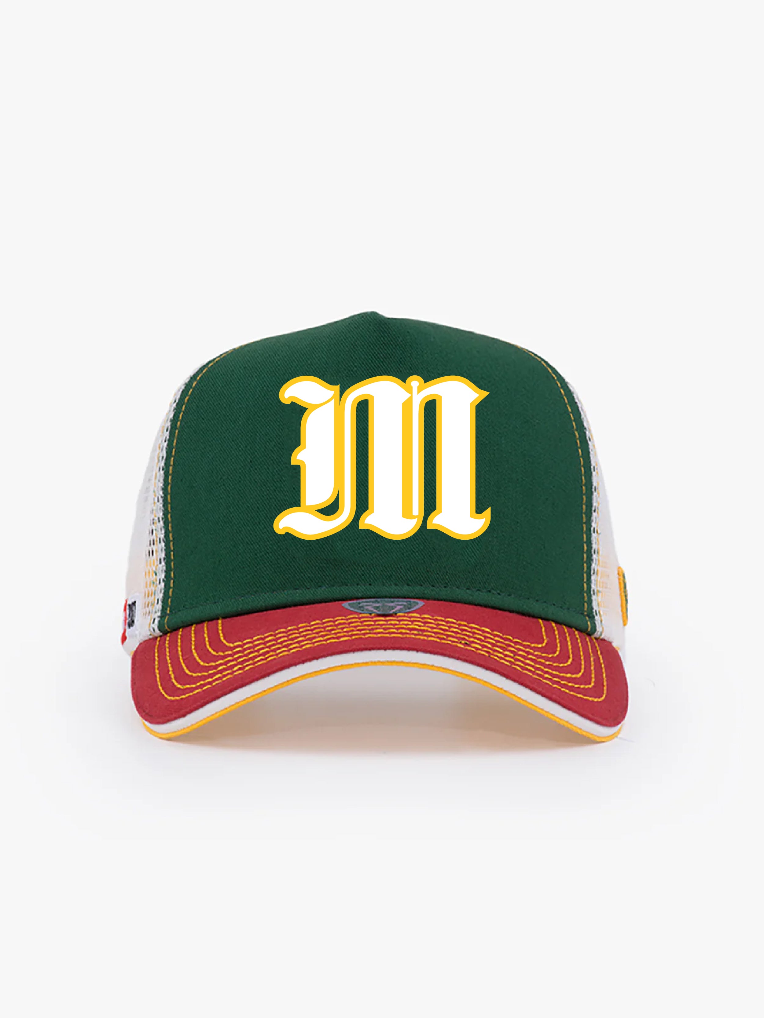 Trucker Hat - Name Collection - Custom Made - Yeşil