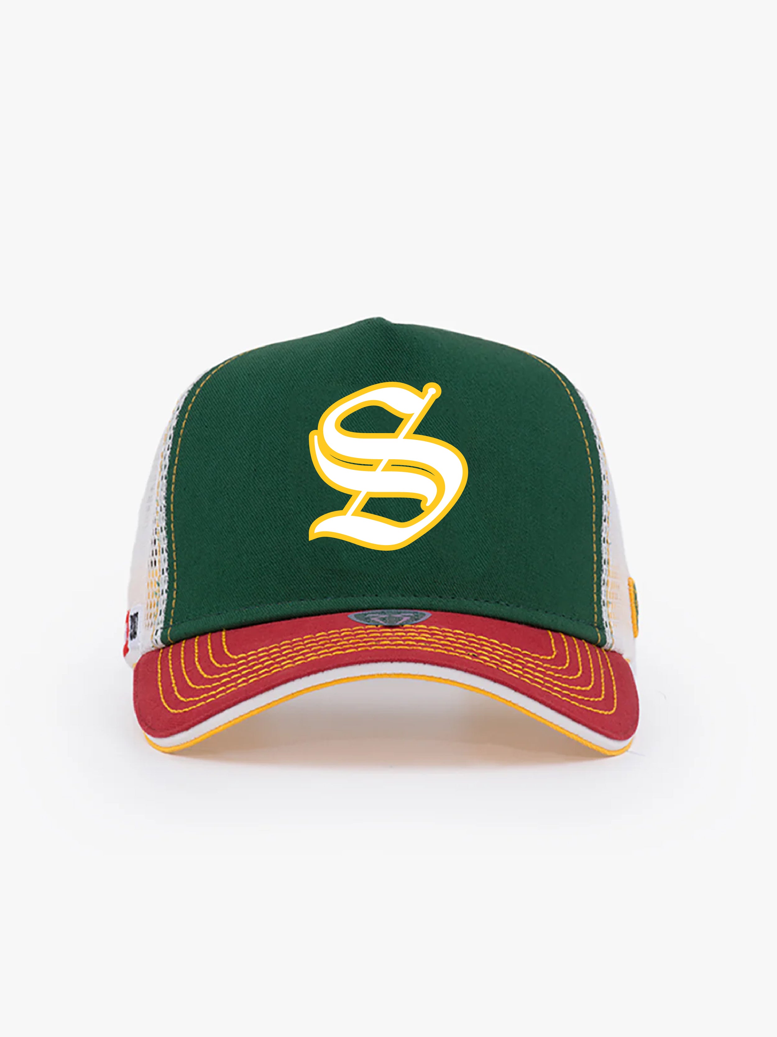 Trucker Hat - Name Collection - Custom Made - Yeşil