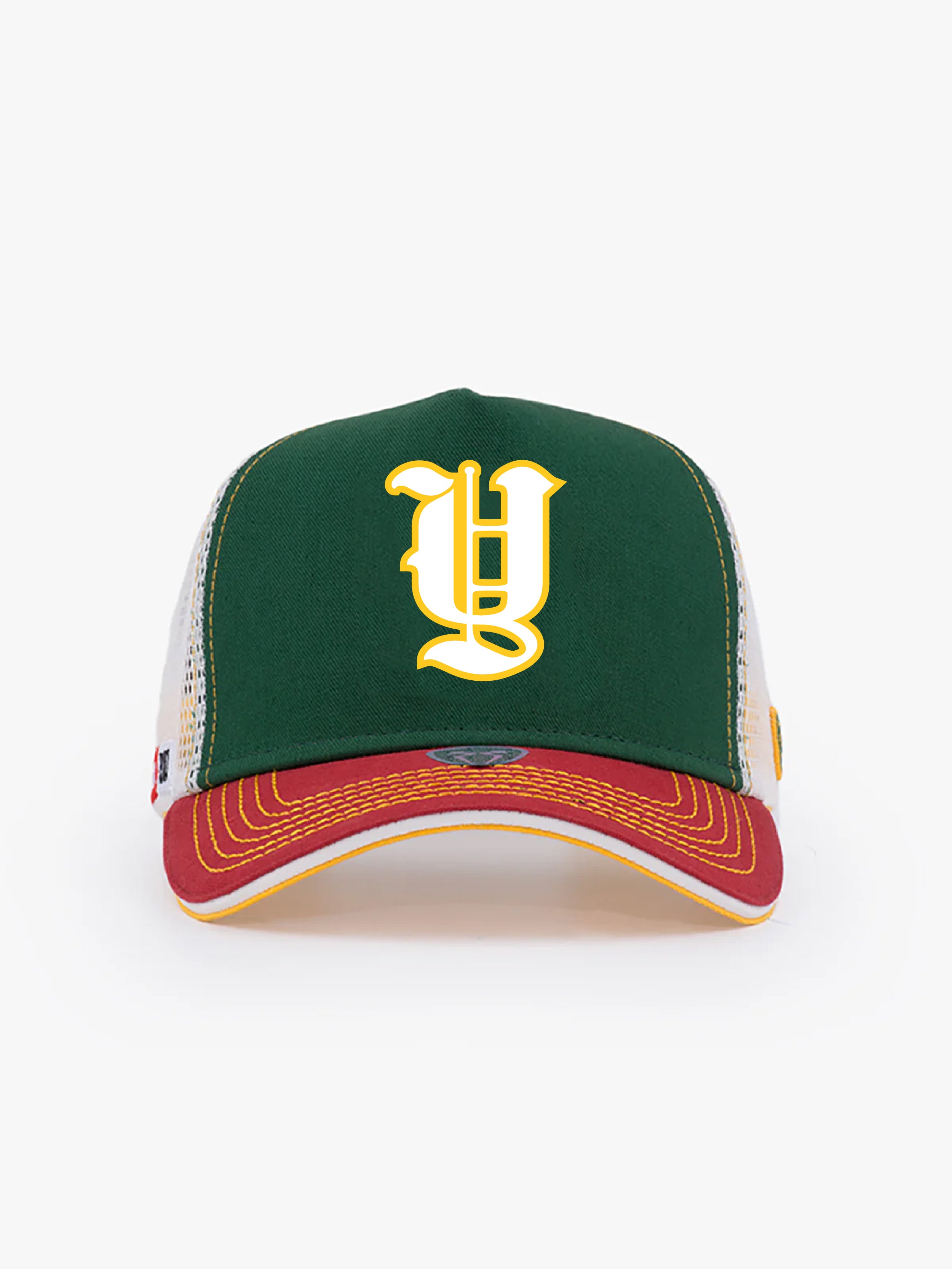 Trucker Hat - Name Collection - Custom Made - Yeşil