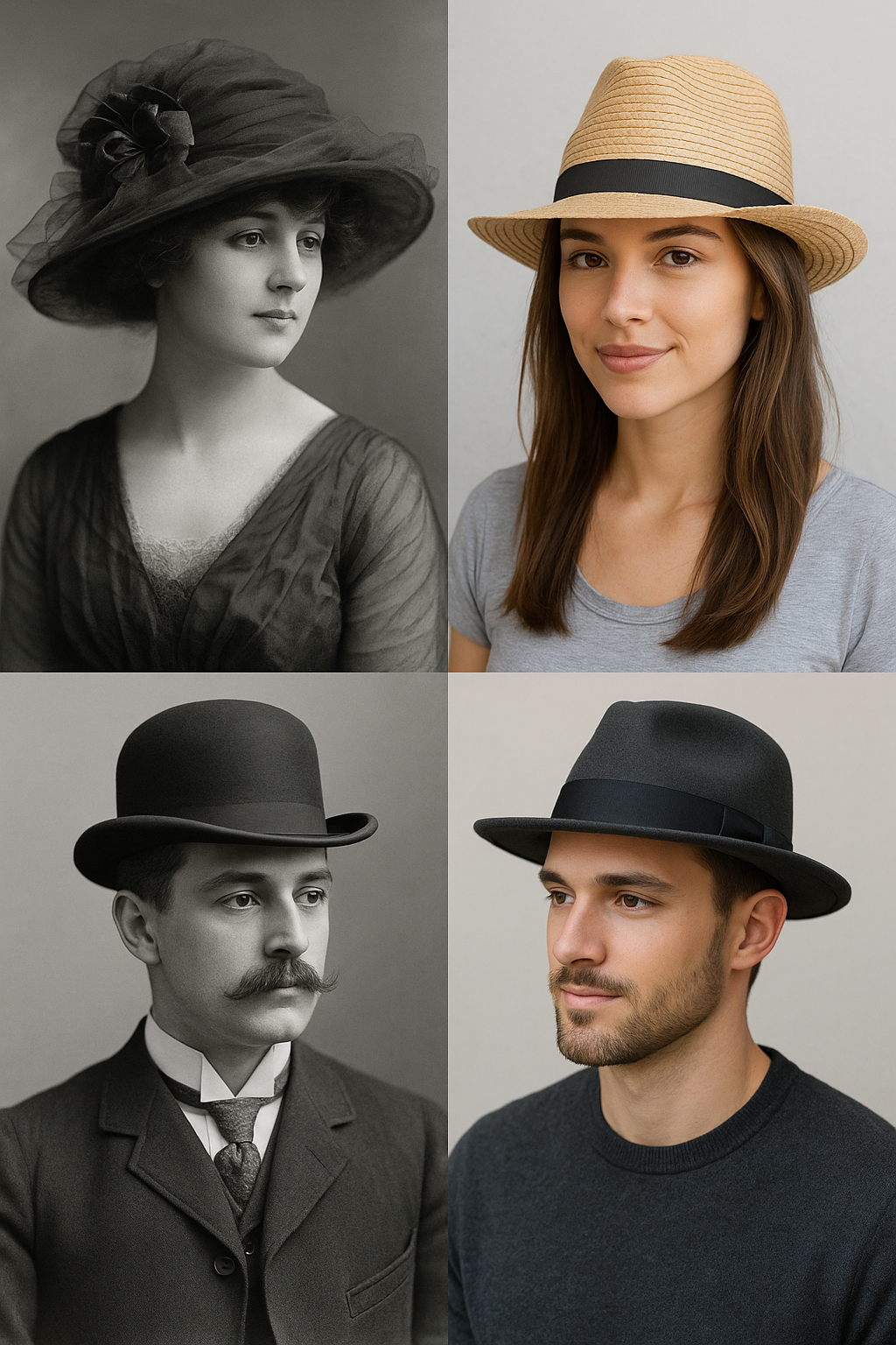 Geçmişten Günümüze Erkek ve Kadın Şapka Modası: 1920’lerden 2020’lere