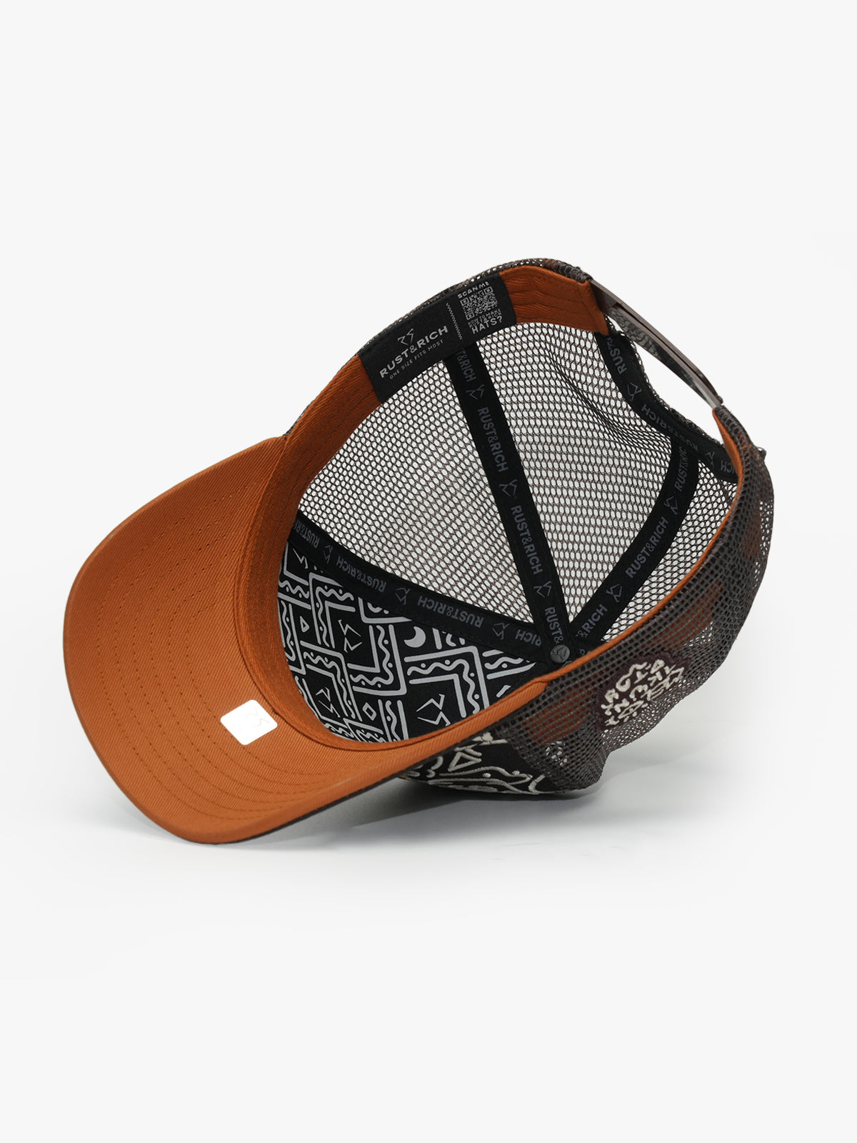Trucker Hat - Art Collection - Doodle - Kahverengi