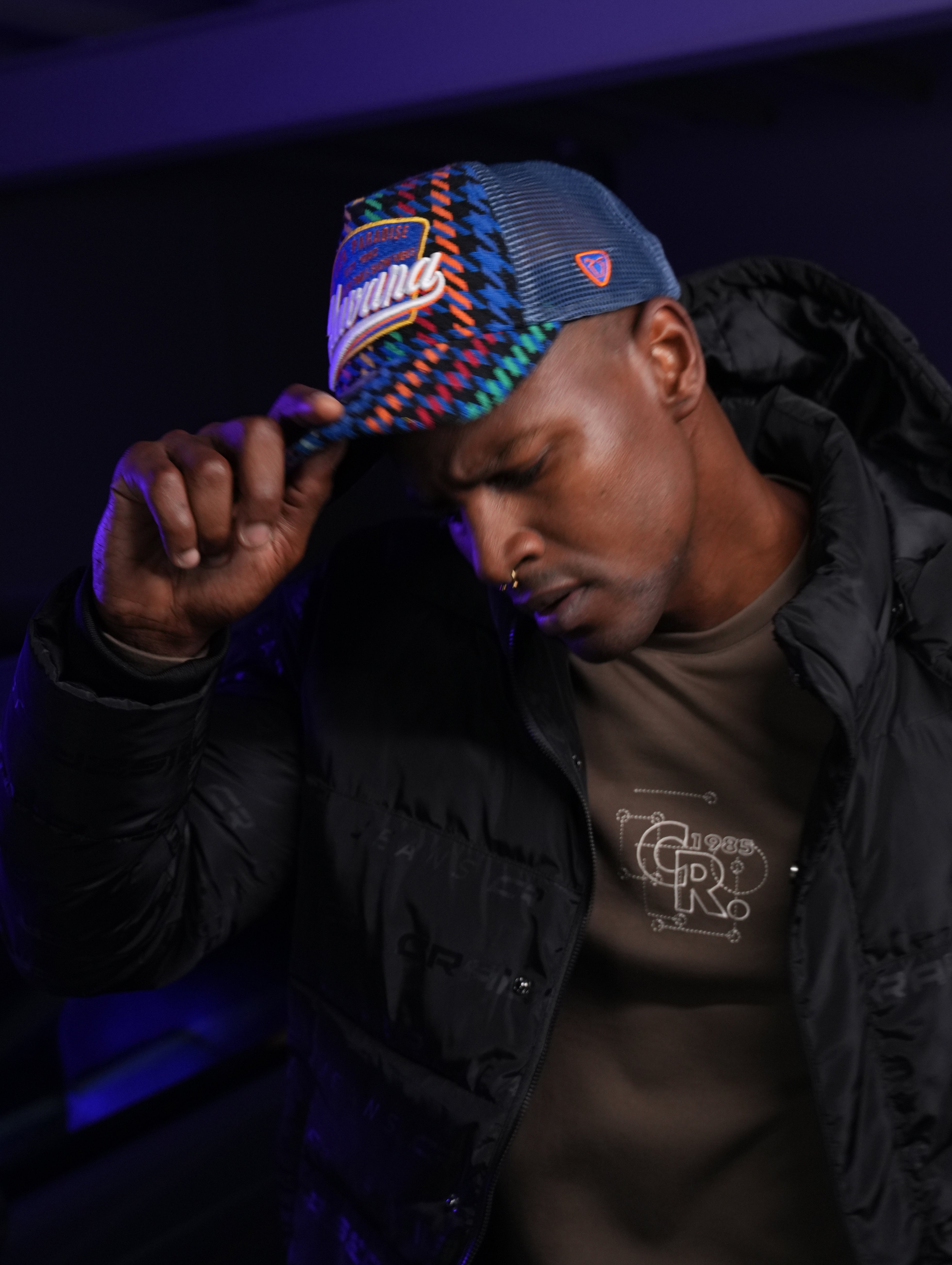 Baseball Cap - Curved Visor - City's Collection - Havana - Indigo