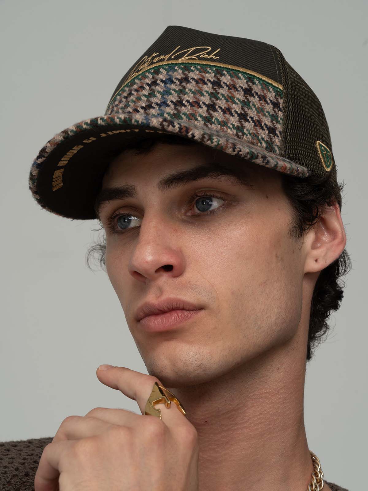 Trucker Hat - Premium Collection - Royalty - Haki