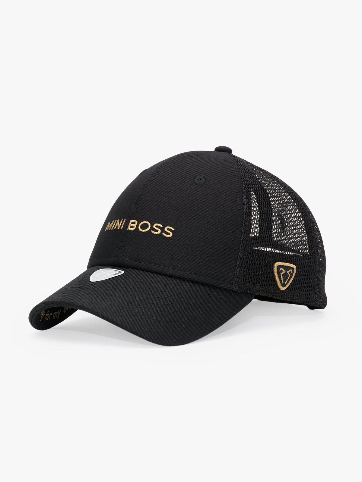 Baseball Cap - Timeless Collection - Mini Boss - Siyah/Gold