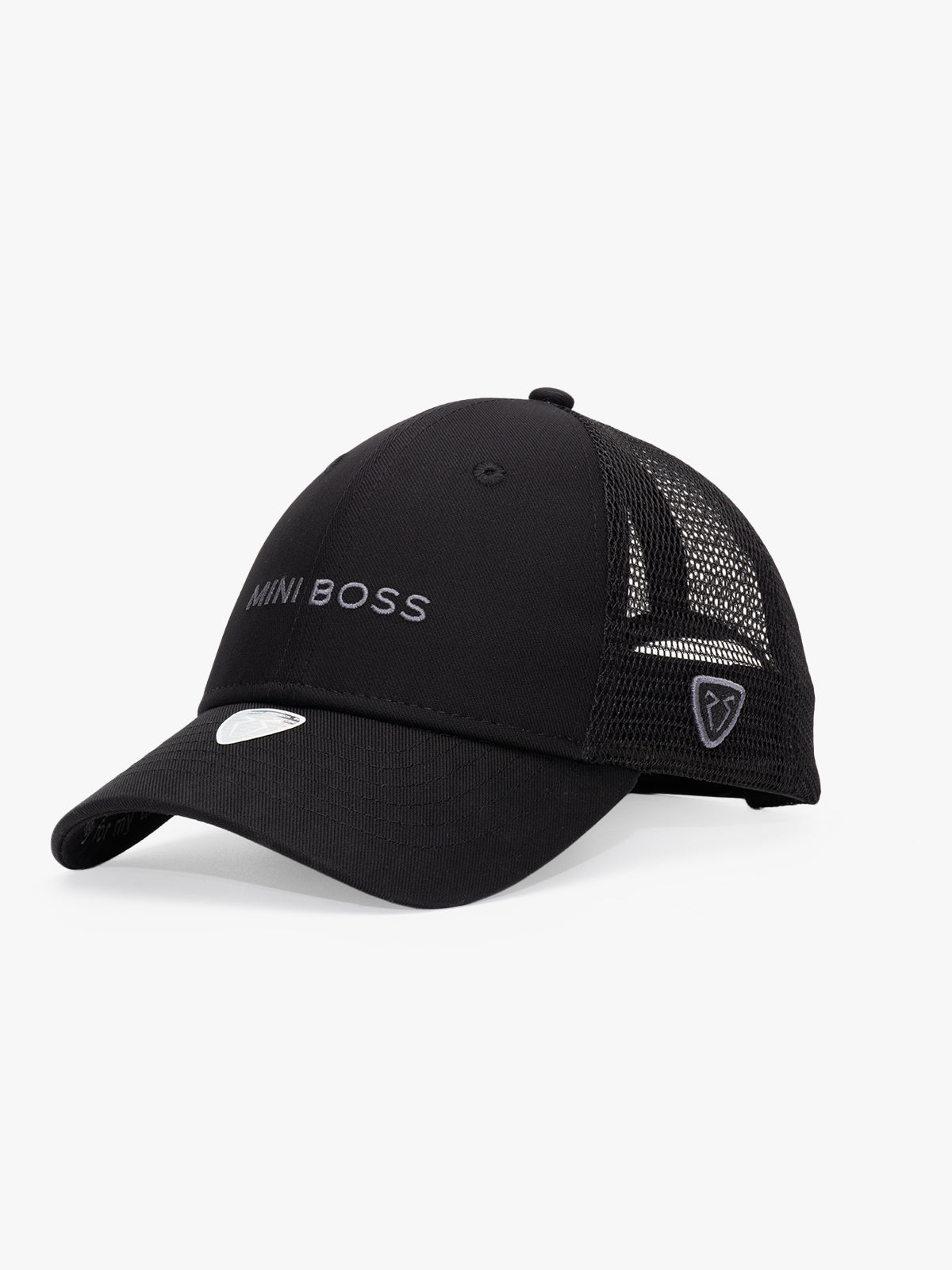 Baseball Cap - Timeless Collection - Mini Boss - Siyah/Gümüş