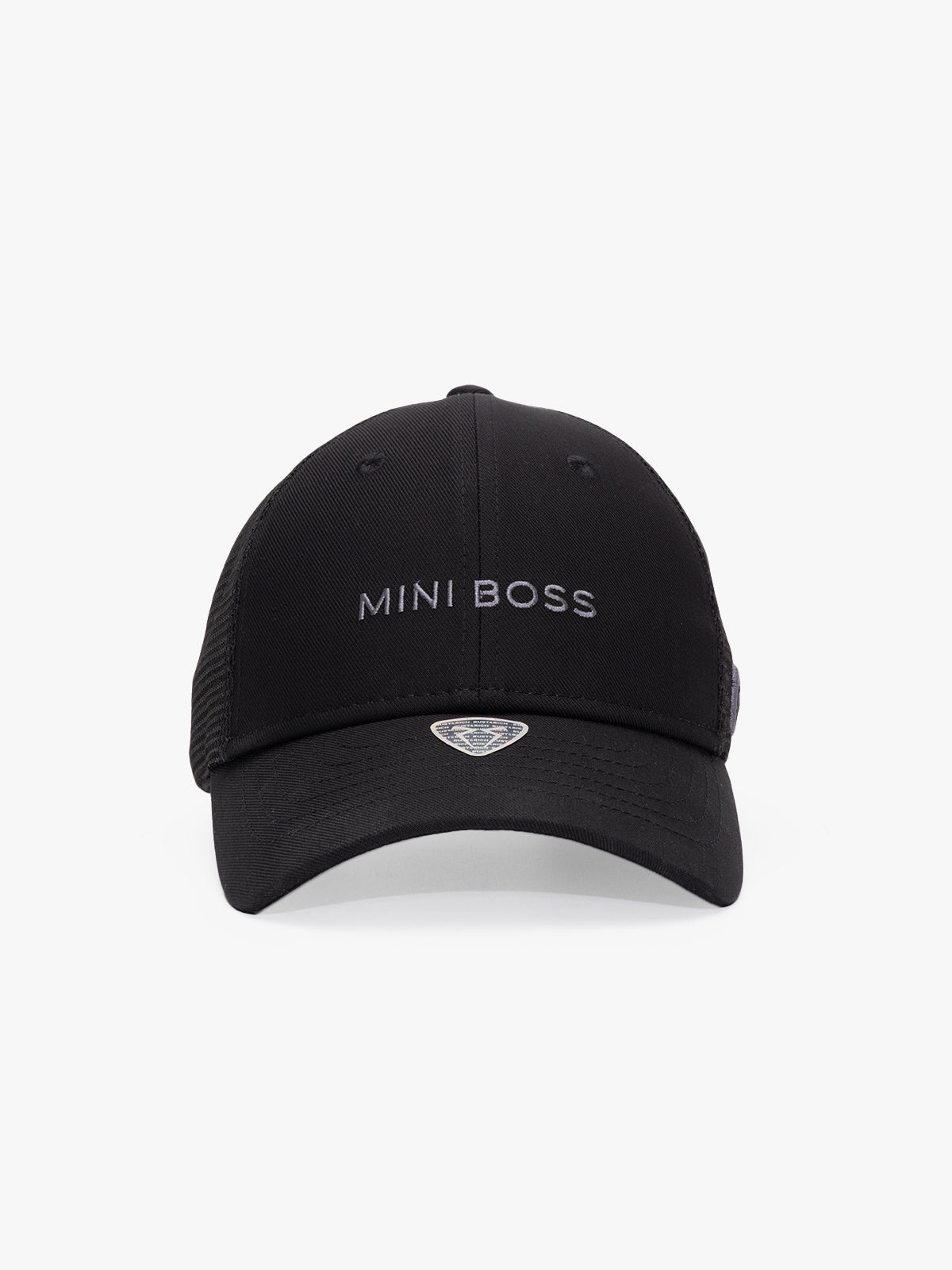 Baseball Cap - Timeless Collection - Mini Boss - Siyah/Gümüş