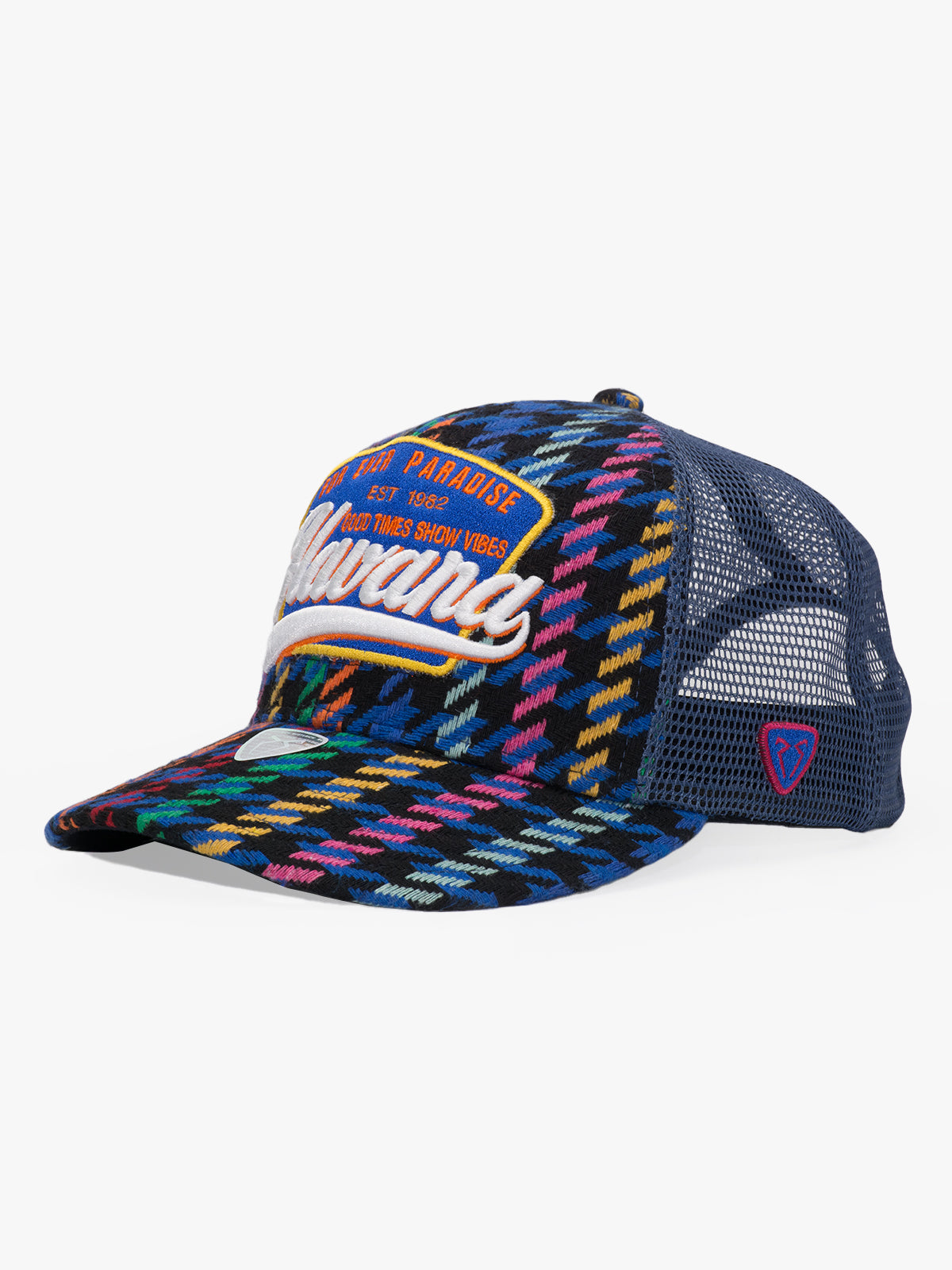 Baseball Cap - Curved Visor - City's Collection - Havana - Indigo