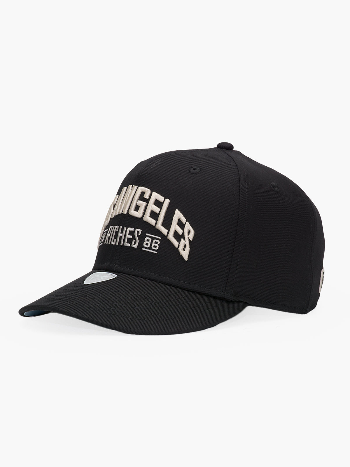 Baseball Cap - Curved Visor - City's Collection - Los Angeles - Siyah