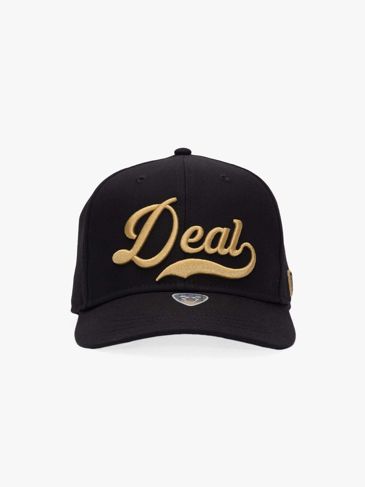 Baseball Cap - Curved Visor - Motto Collection - Deal - Siyah