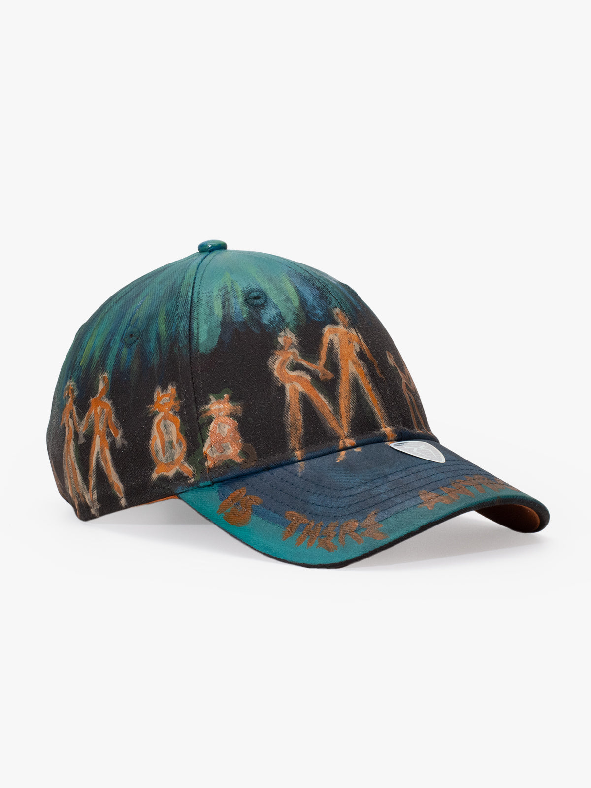 Baseball Cap - Art Collection - Upcycling - Petrol