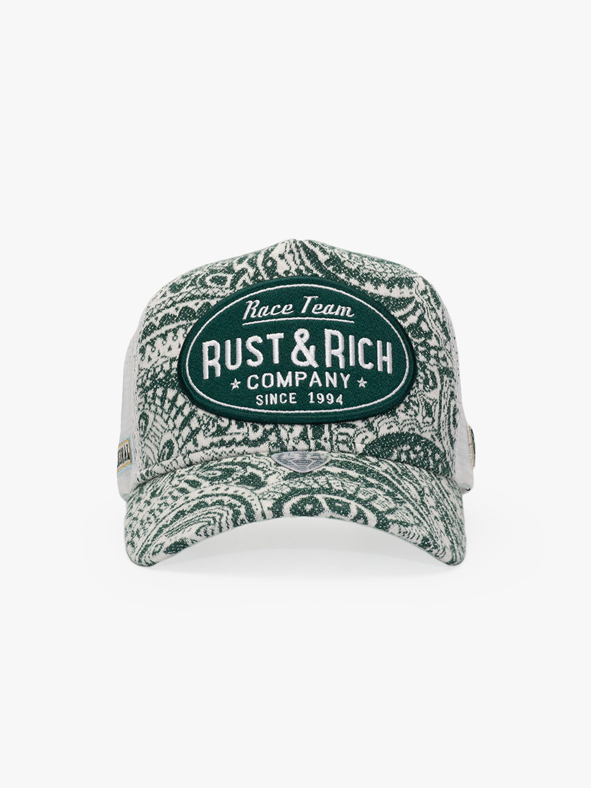 Trucker Hat - Premium Collection - Vintage Race - Yeşil