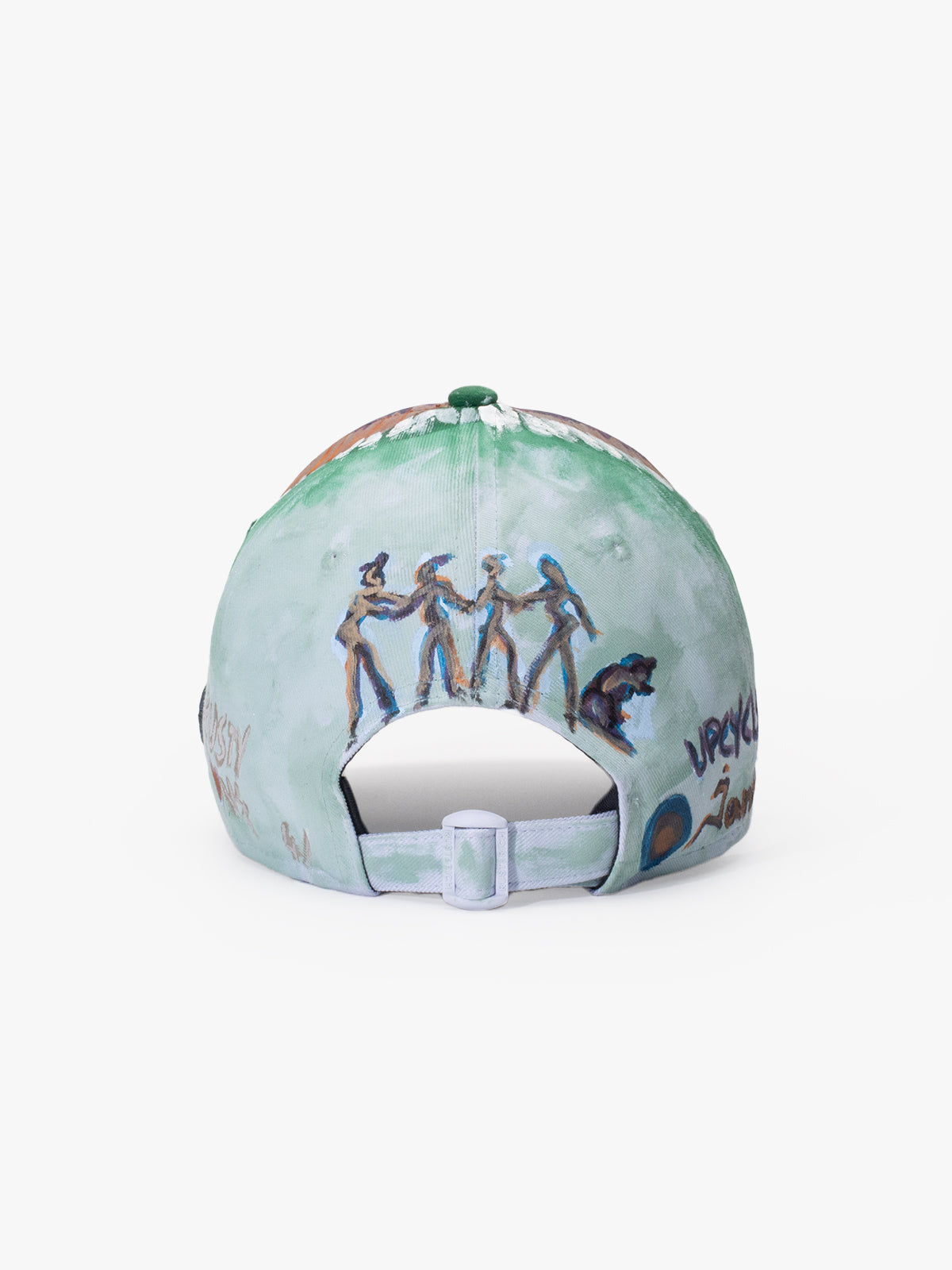 Baseball Cap - Art Collection - Upcycling - Mint Yeşili