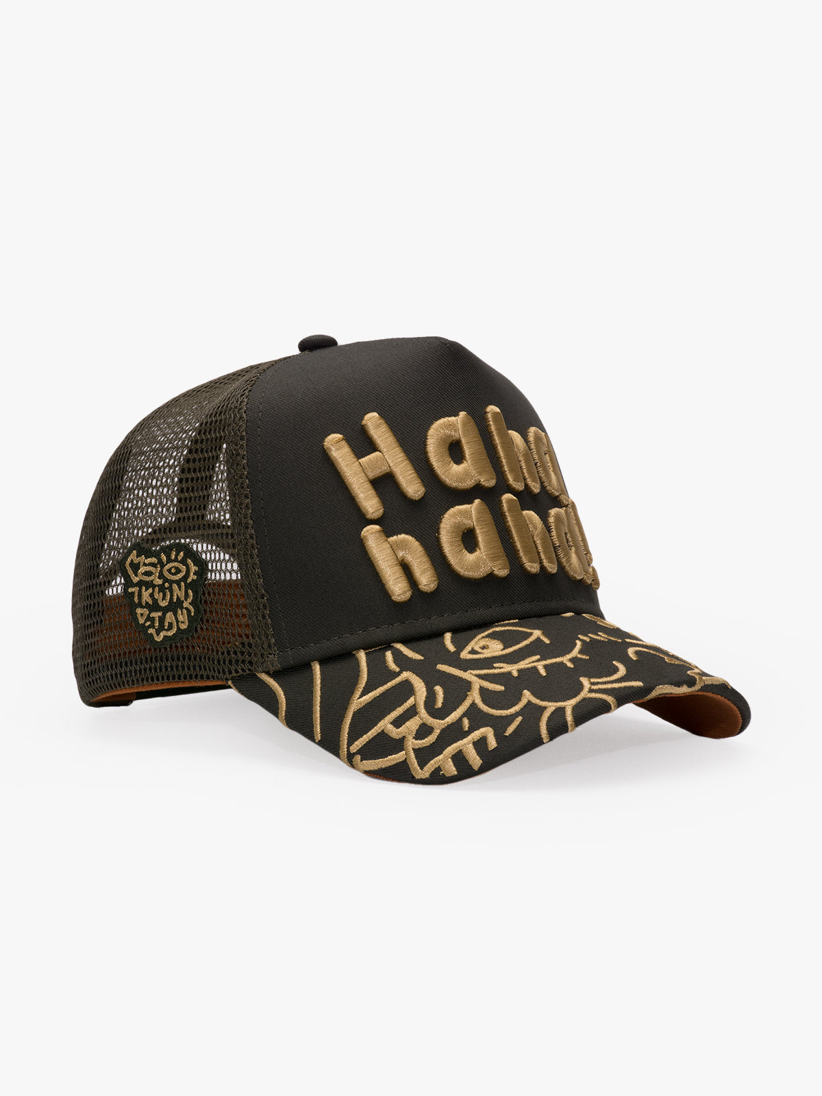 Trucker Hat - Art Collection - Doodle - Haki