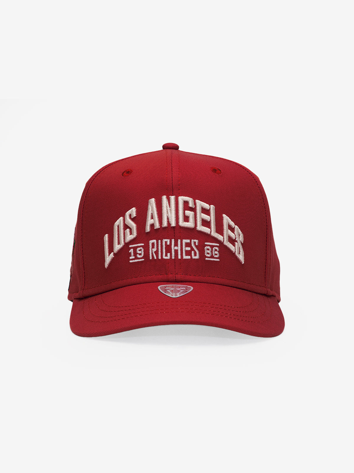 Baseball Cap - Curved Visor - City's Collection - Los Angeles - Kırmızı