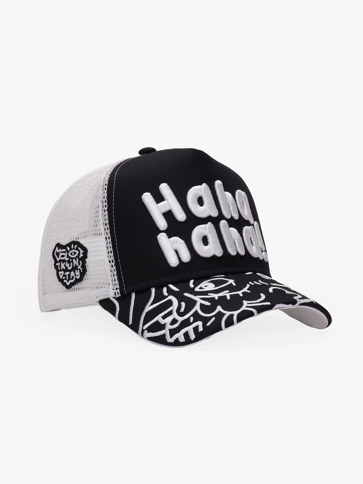 Trucker Hat - Art Collection - Doodle - Siyah