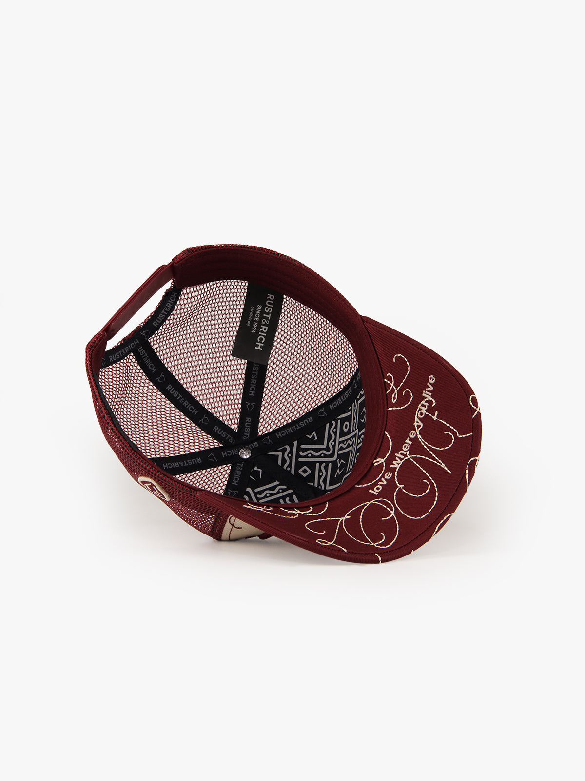 Trucker Hat - Urban Collection - Local - Bej/Bordo