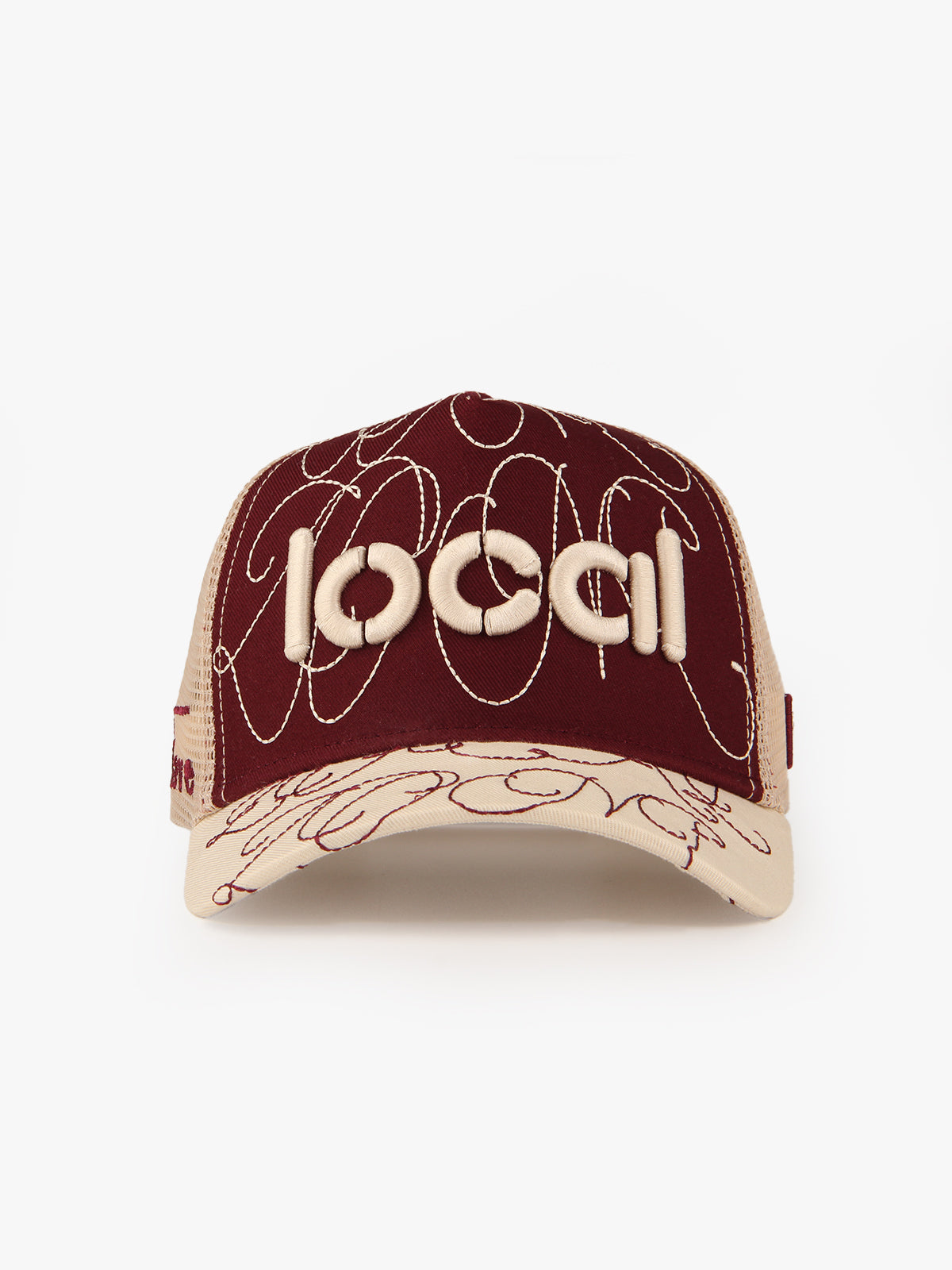 Trucker Hat - Urban Collection - Local - Bordo/Bej