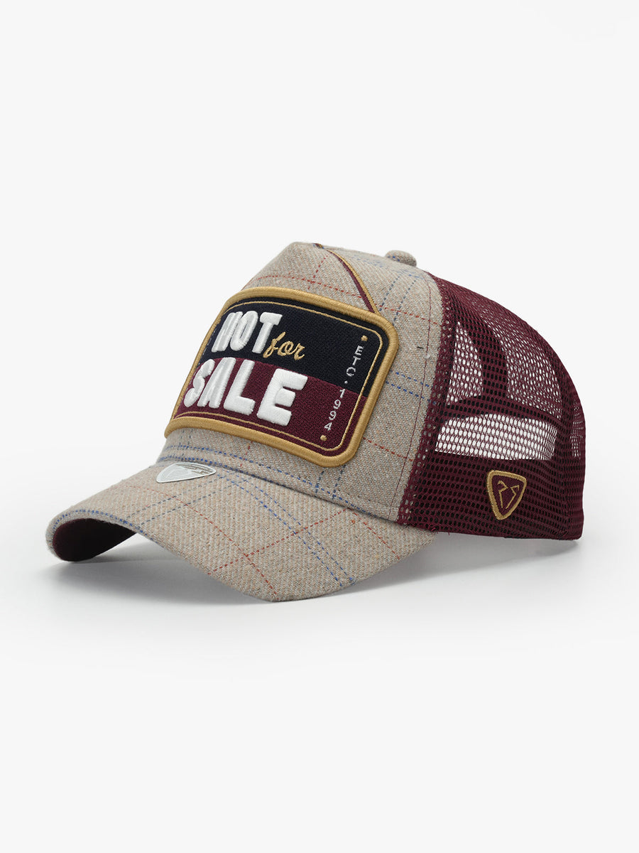 Trucker Hat - Motto Collection - Not For Sale - Bordo