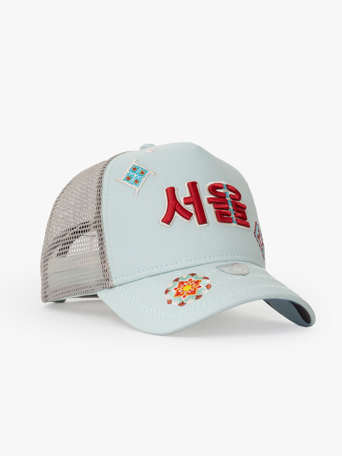 Trucker Hat - City's Collection - Seoul - Mint Yeşili
