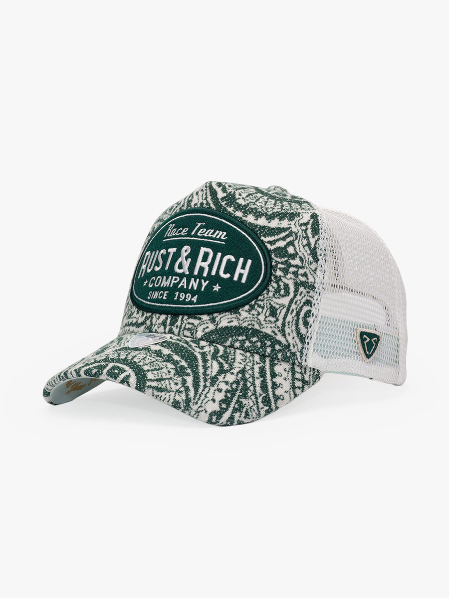 Trucker Hat - Limited Collection - Vintage Race - Yeşil