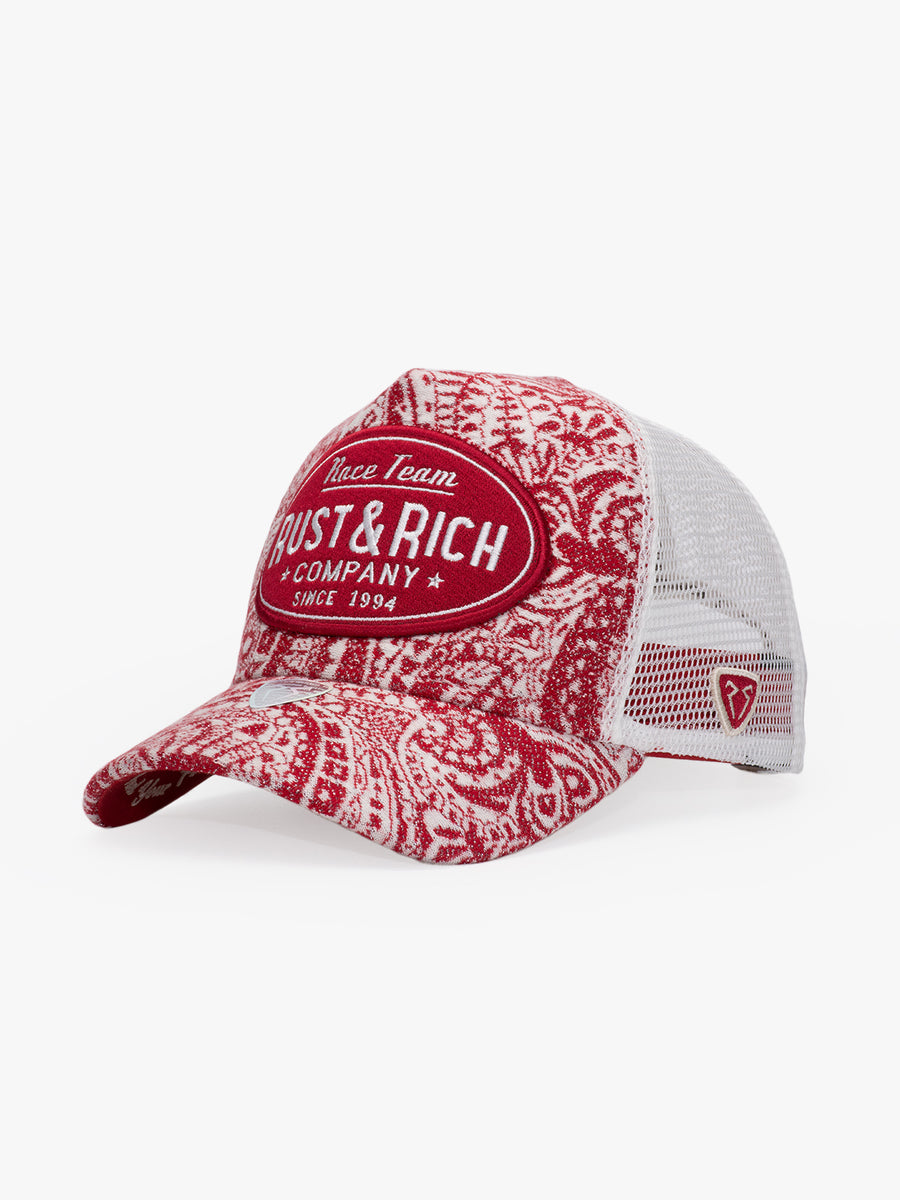 Trucker Hat - Limited Collection - Vintage Race - Bordo