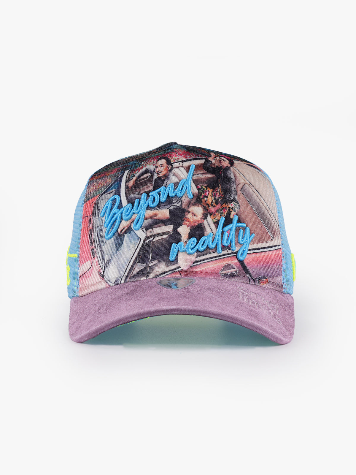 Trucker Hat - Art Collection - Frida - Pembe/Mavi