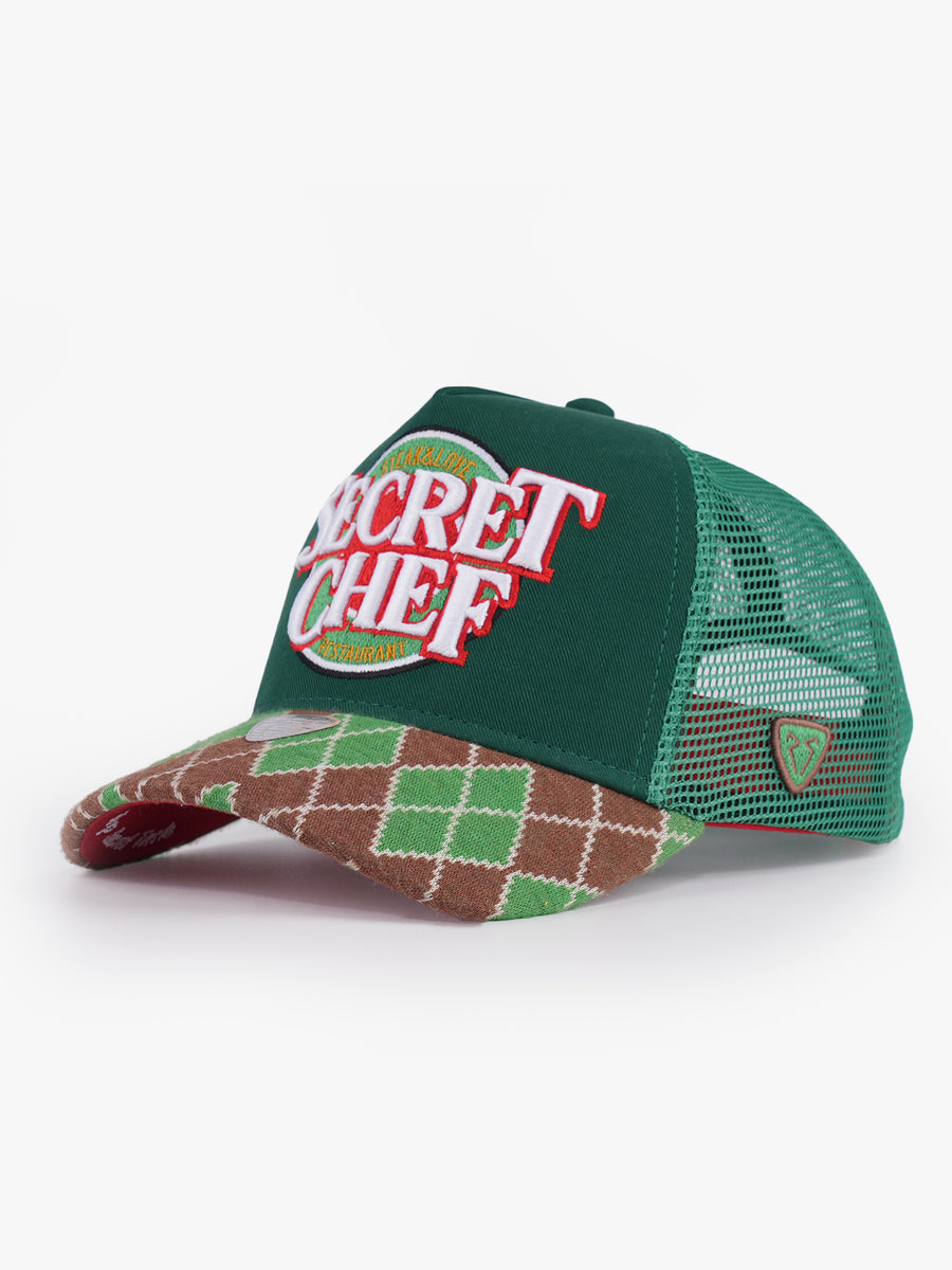 Trucker Hat - Urban Collection - Secret Chef - Yeşil