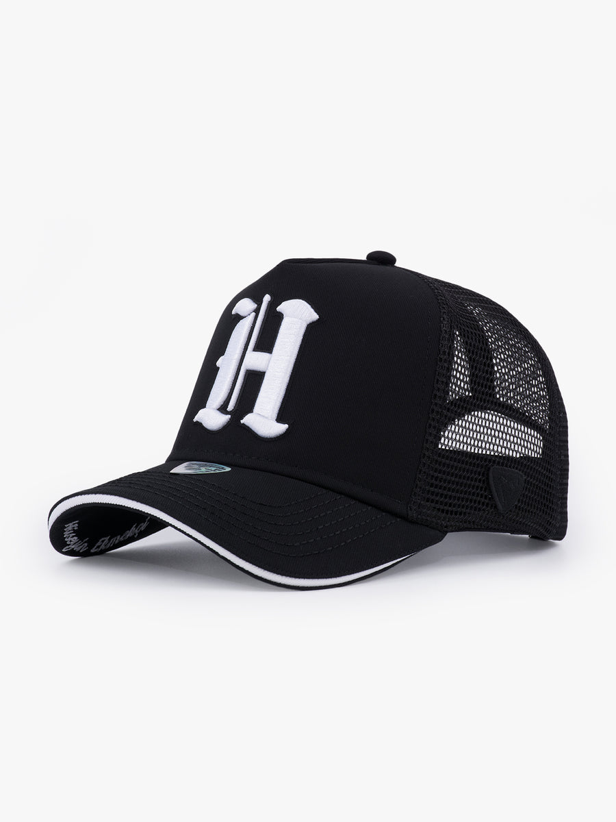 Trucker Hat - Name Collection - Custom Made - Siyah