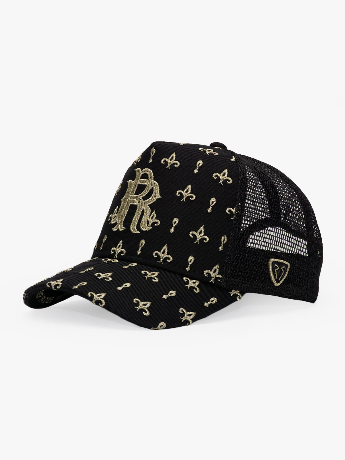 Trucker Hat - Premium Collection - Regalia - Siyah - Gold