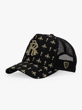 Trucker Hat - Premium Collection - Regalia - Siyah - Gold