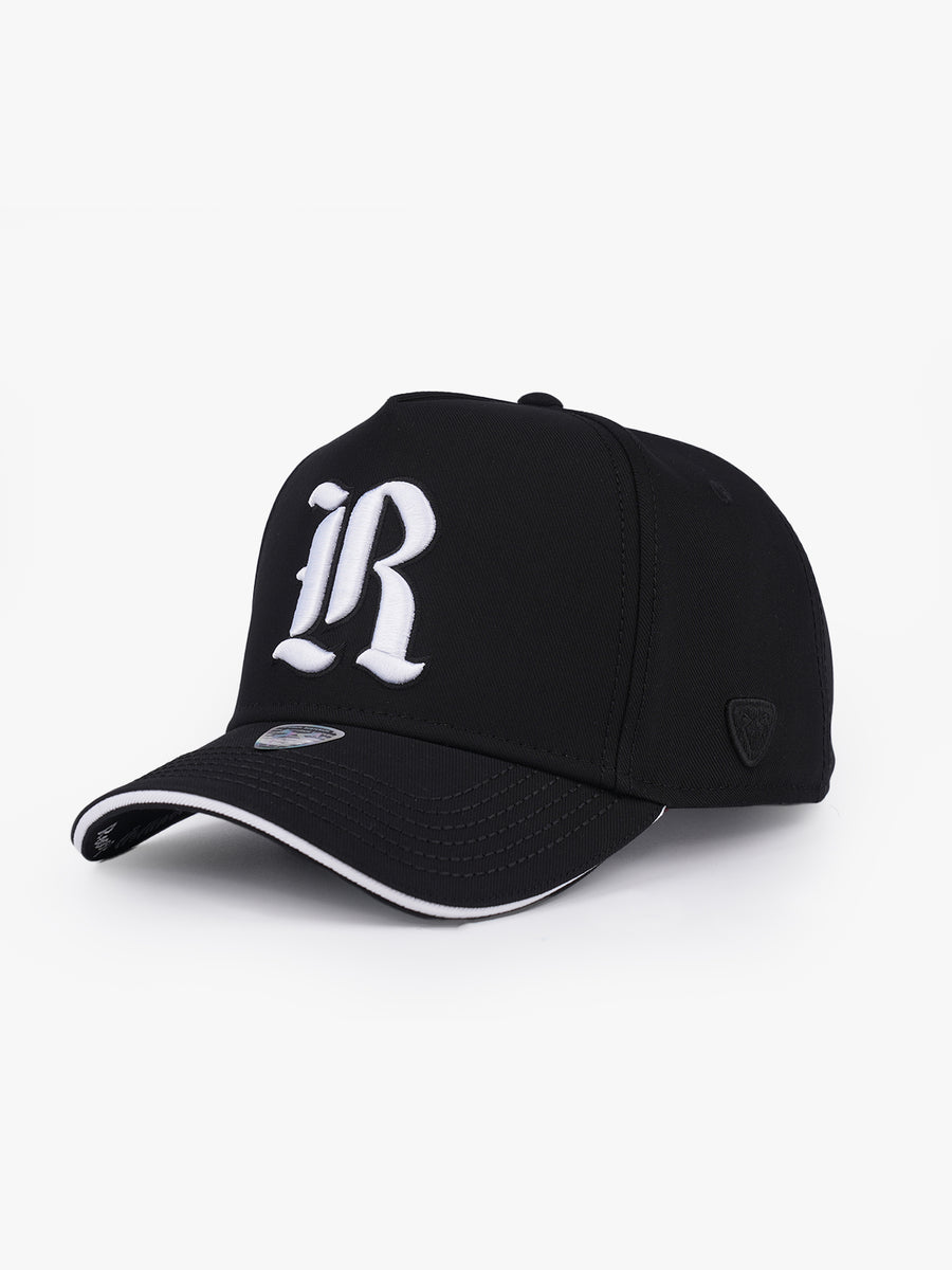 Trucker Hat - Name Collection - Custom Made - Full Fabric - Siyah