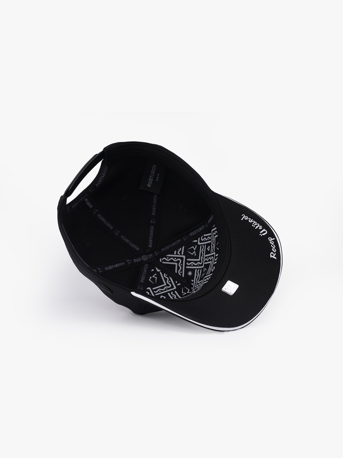 Trucker Hat - Name Collection - Custom Made - Full Fabric - Siyah