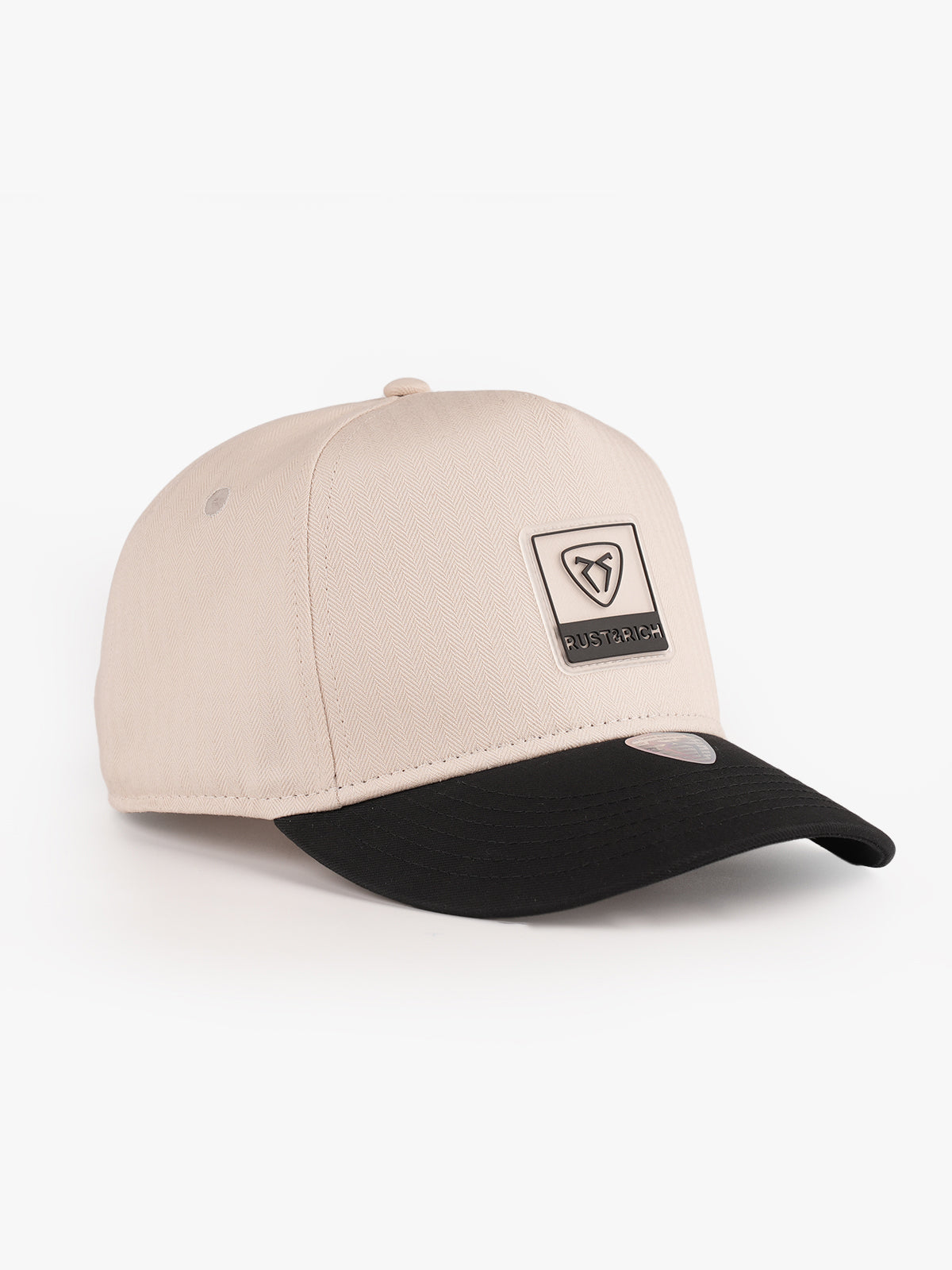 Trucker Hat - Curved Visor - Urban Collection - Contrast - Bej/Siyah