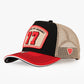 Trucker Hat - Name Collection - Custom Made Two Letters - Siyah/Bej