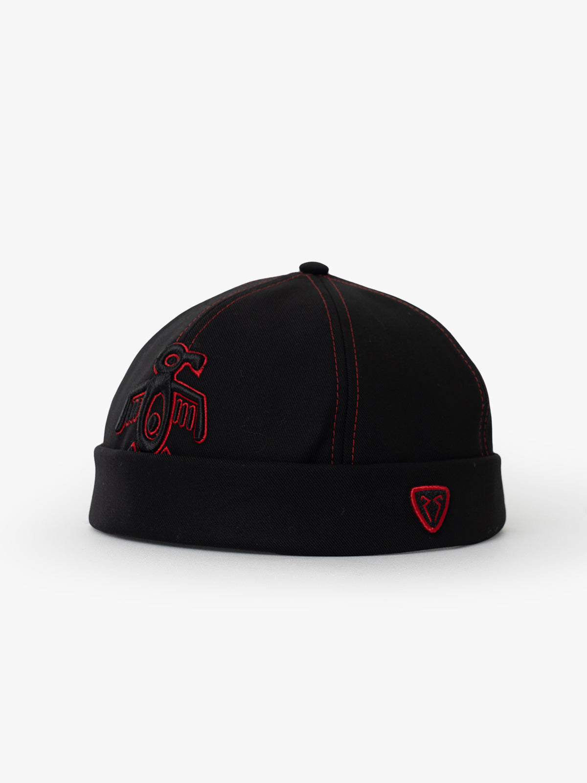 Docker Hat - The Indians Collection - Red Indian - Siyah/Kırmızı