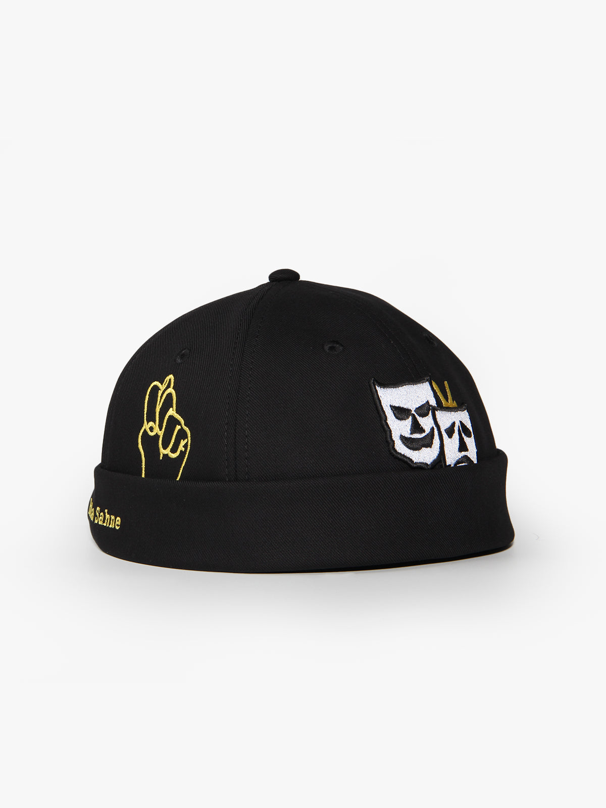 Docker Hat - Art Collection - Baba Sahne - Siyah