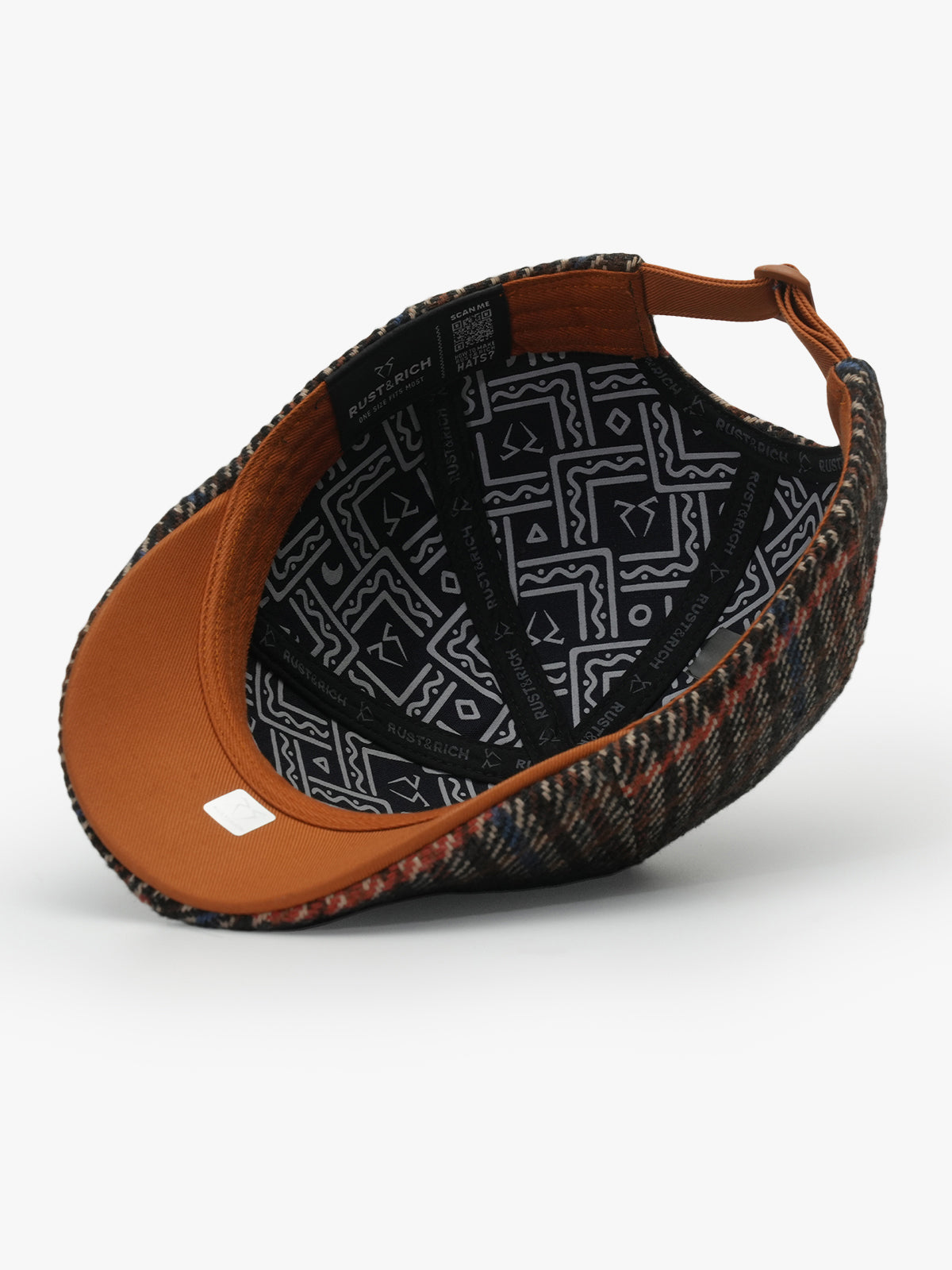 Casket Hat - Urban Collection - Fishbone - Kahverengi