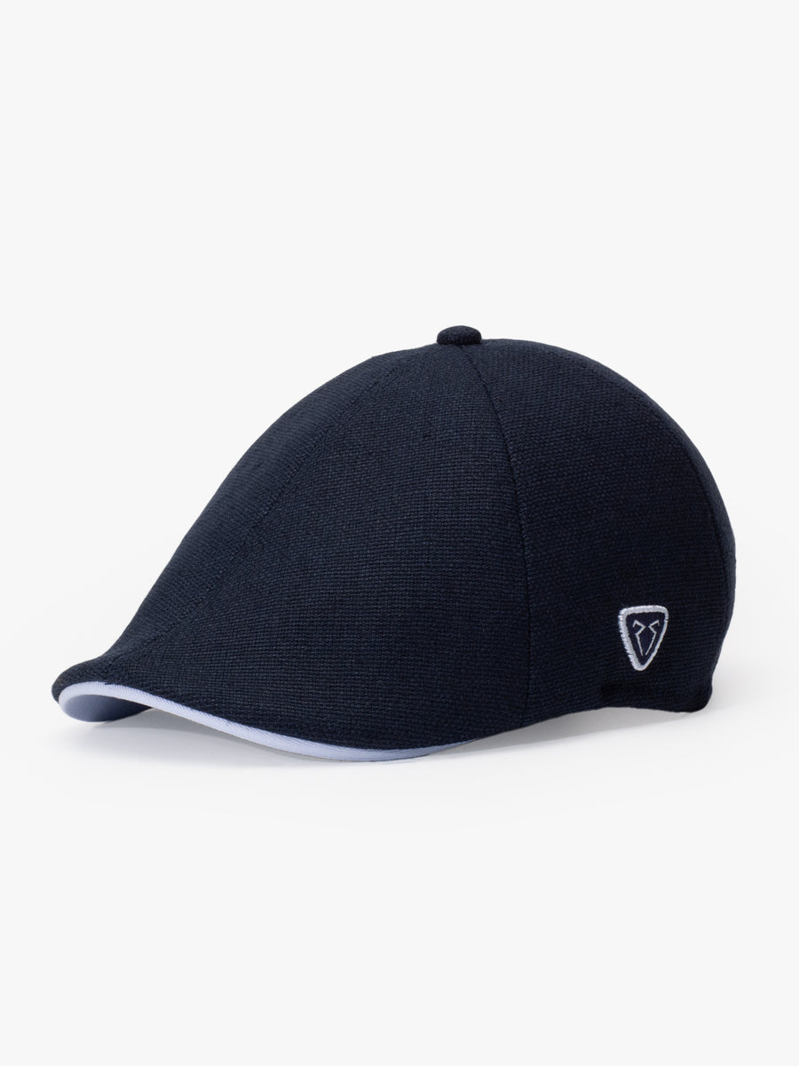 Casket Hat - Timeless Collection - Linen - Lacivert
