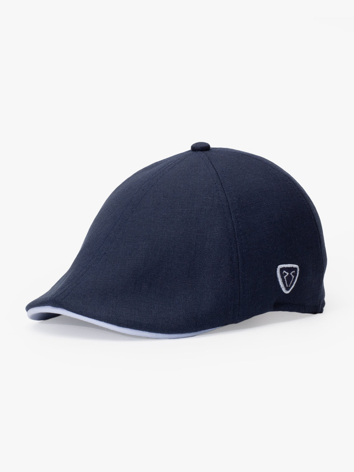 Casket Hat - Timeless Collection - Linen - İndigo