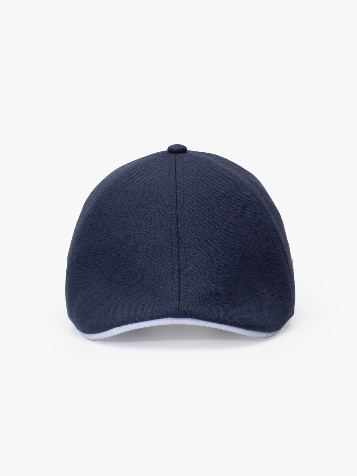 Casket Hat - Timeless Collection - Linen - İndigo