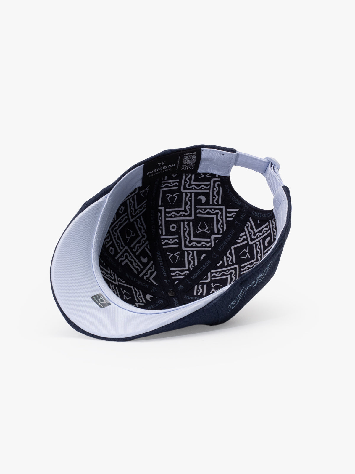 Casket Hat - Timeless Collection - Linen - İndigo