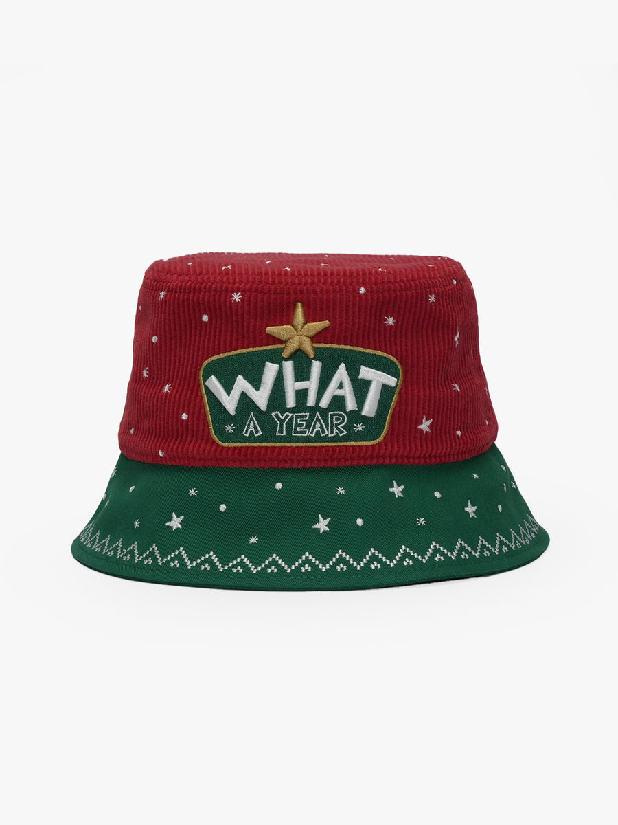 Bucket Hat - Limited Collection - What a Year - Kırmızı