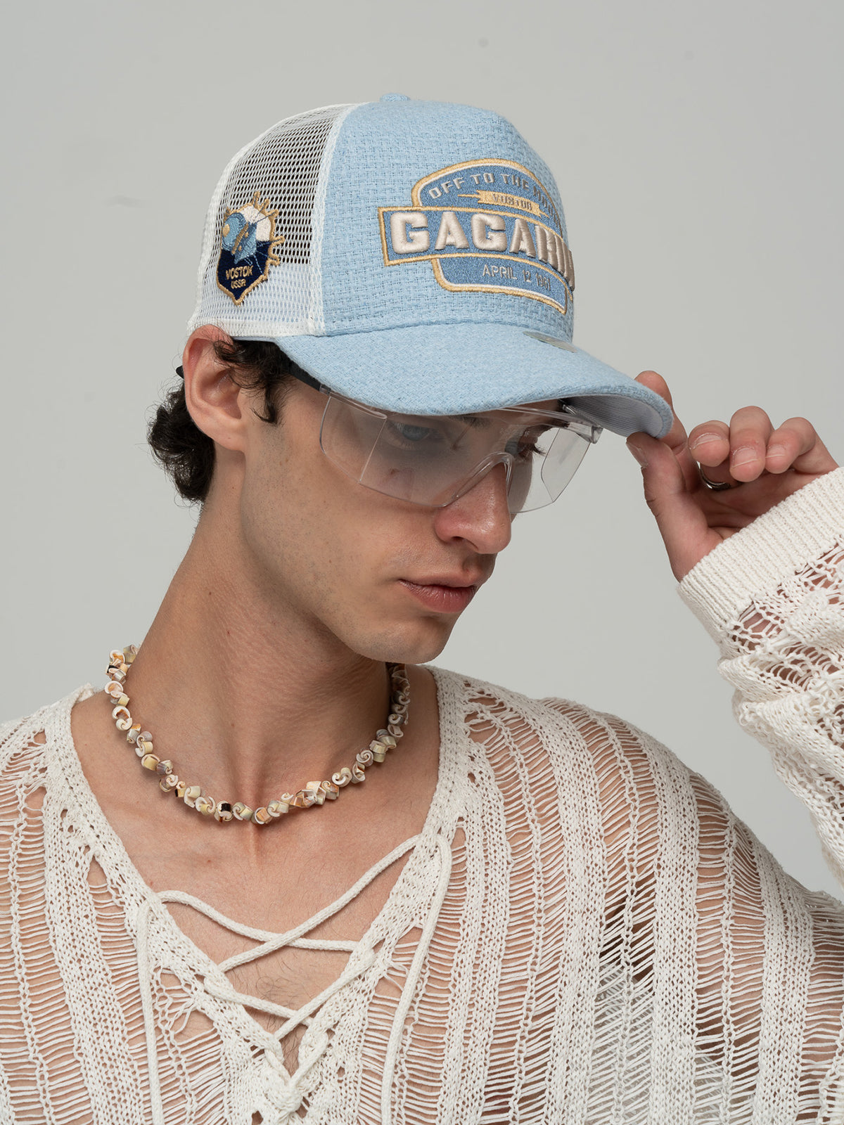 Trucker Hat - Space Collection - Gagarin - Mavi