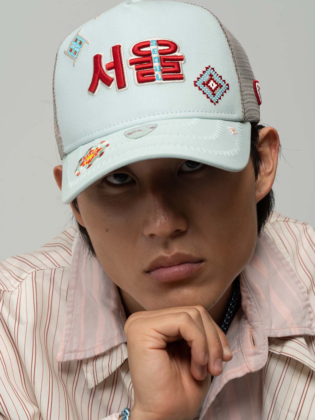 Trucker Hat - City's Collection - Seoul - Mint Yeşili