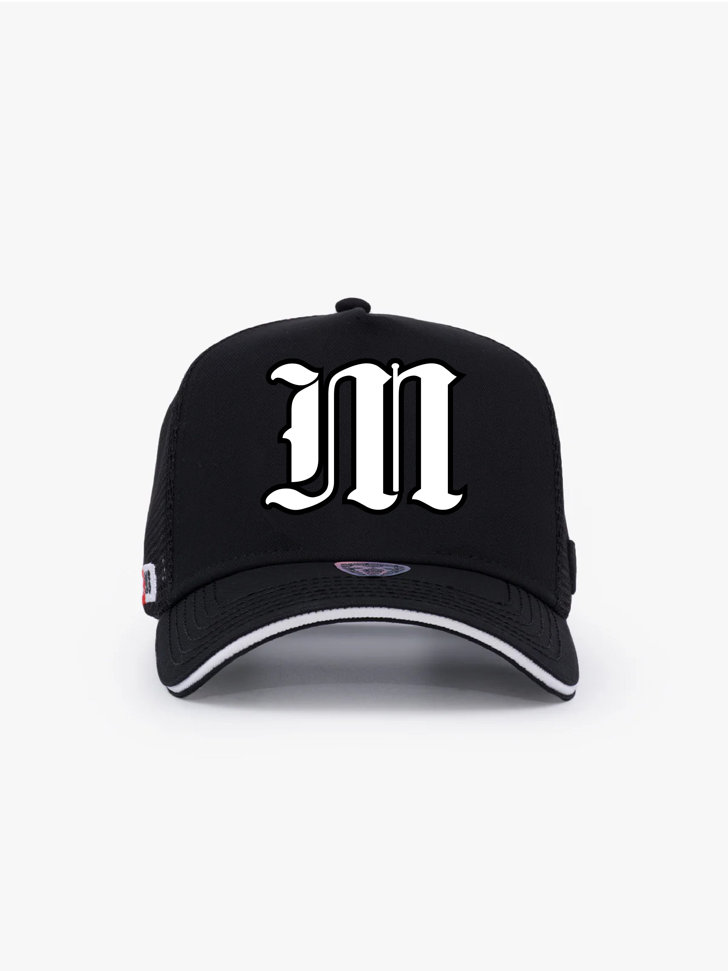 Trucker Hat - Name Collection - Custom Made - Siyah