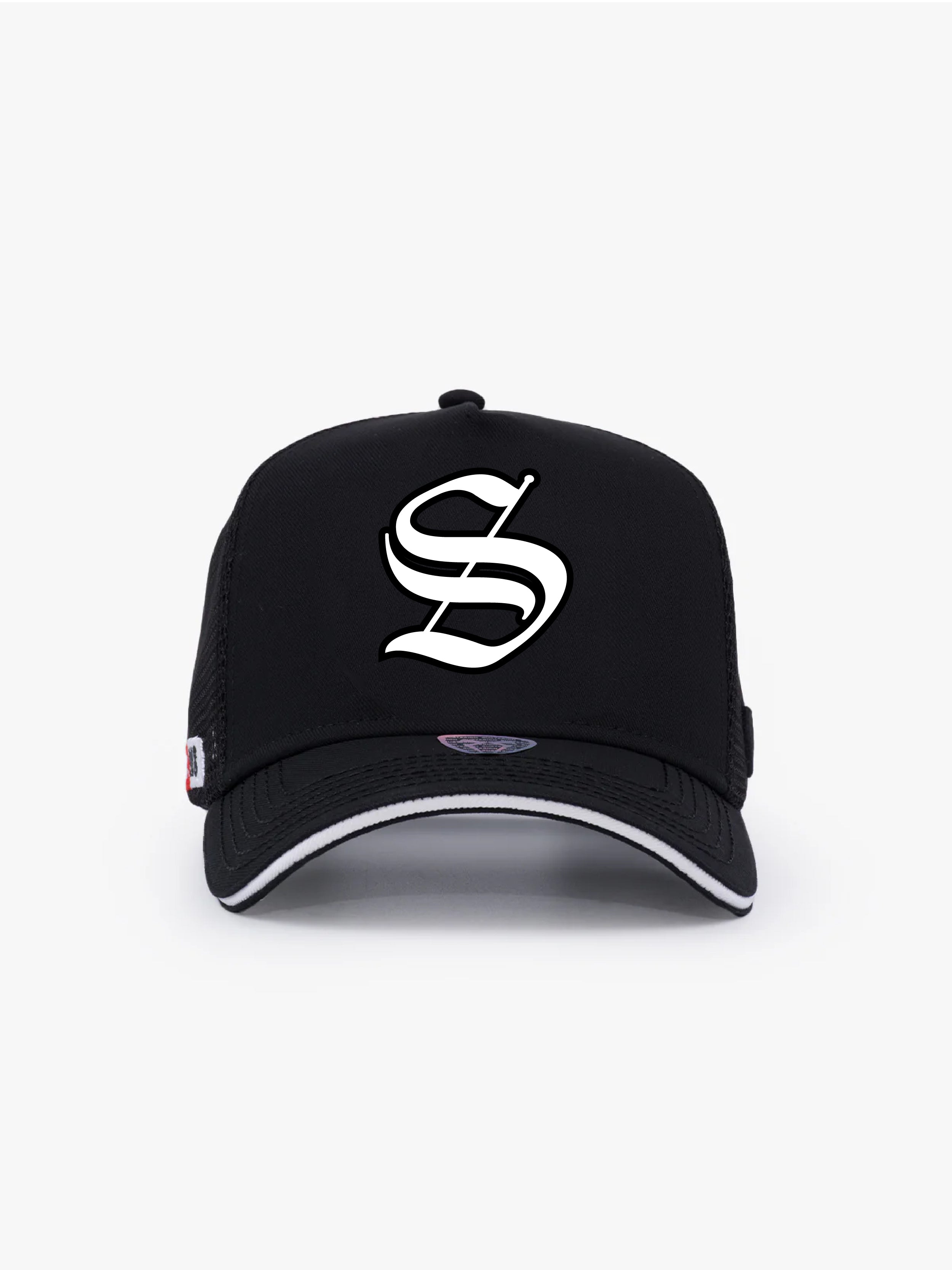 Trucker Hat - Name Collection - Custom Made - Siyah