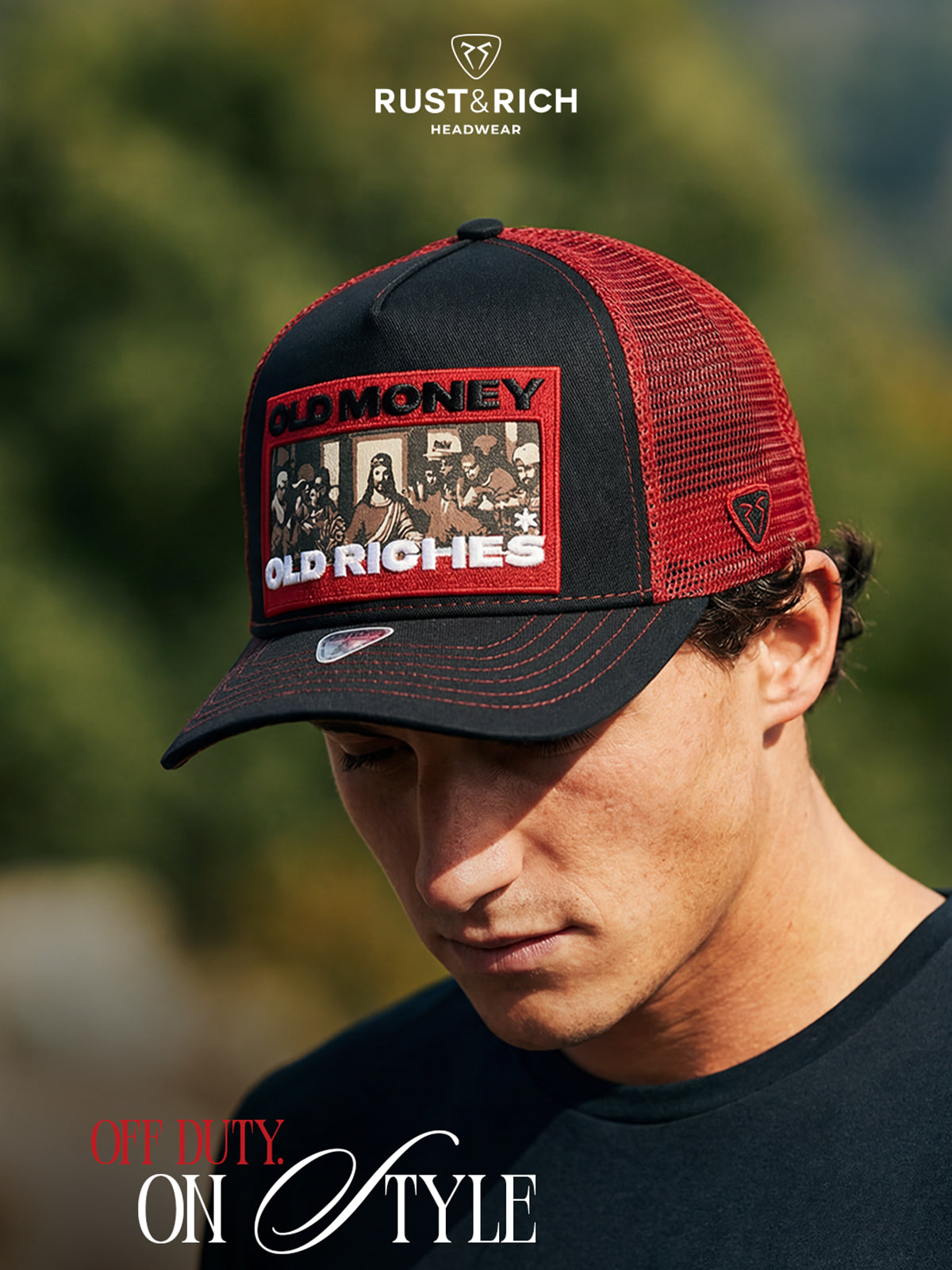 Trucker Hat - Urban Collection - Old Money - Siyah