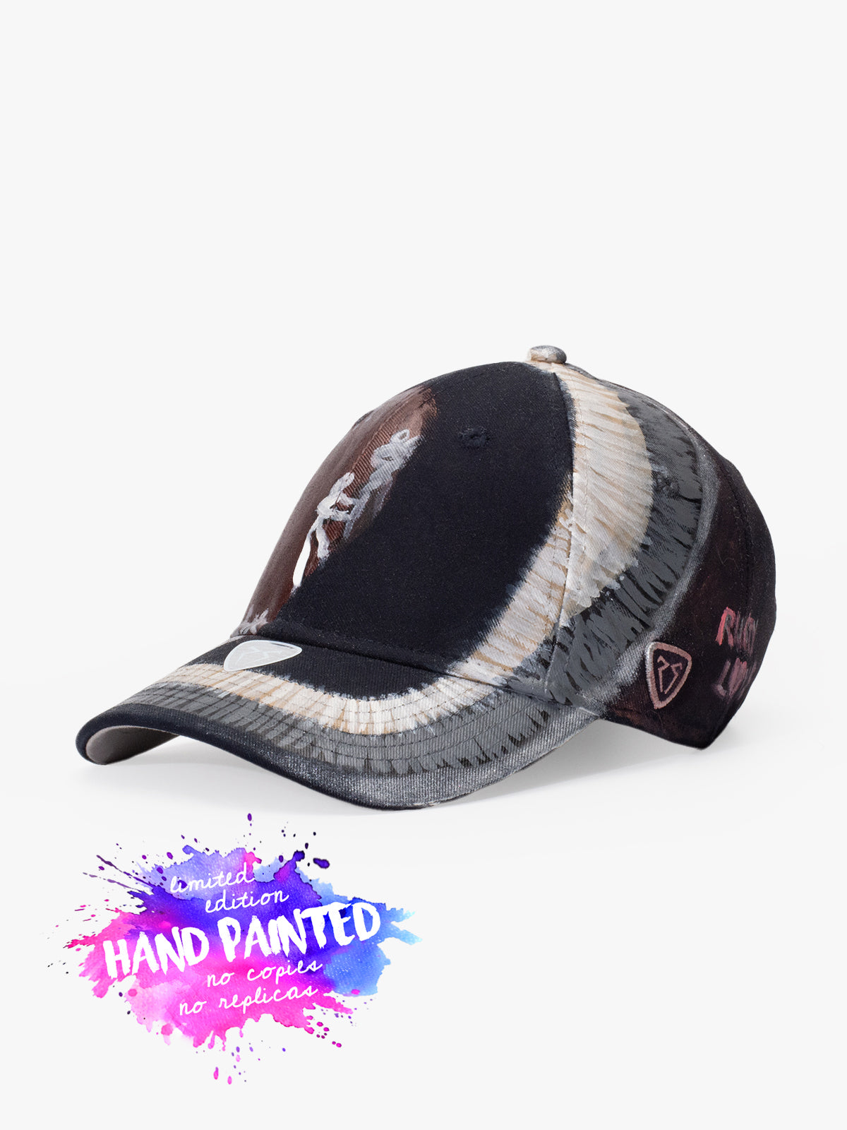 Baseball Cap - Art Collection - Upcycling - Antrasit